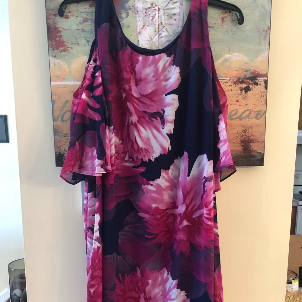 Plus size Connected Floral Dress